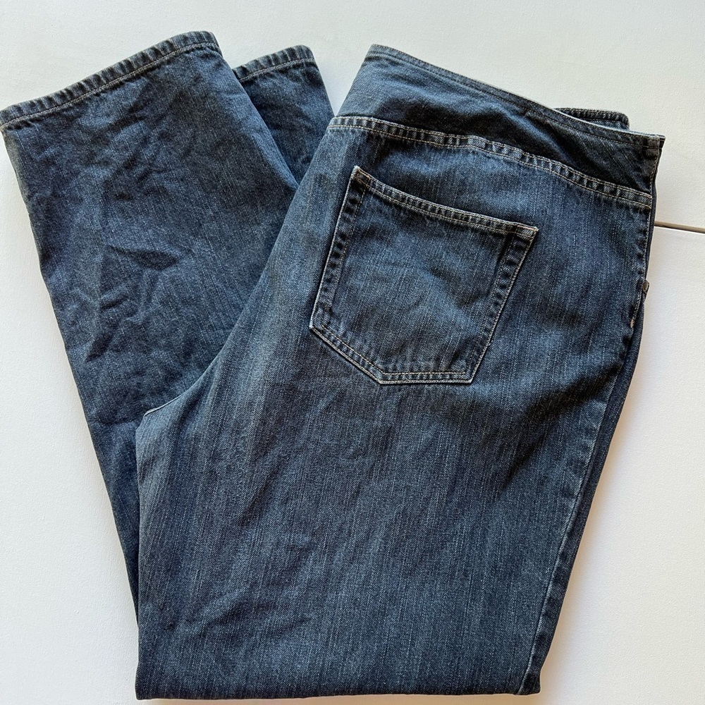 𝅺liz Claiborne Woman size 16W straight leg blue Jean